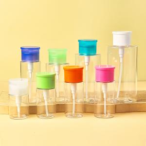 Buy cheap Leak-Proof Travel-Friendly PET Flip Top Makeup Remover Bottle with Recyclable Material for Cosmetic Packaging product