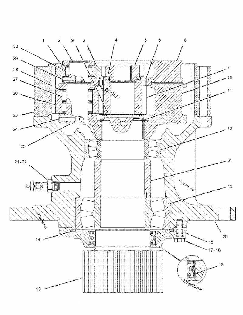 148-4696 1484644 Travel Reduction E320C E320D Excavator Drive Group Without Motor