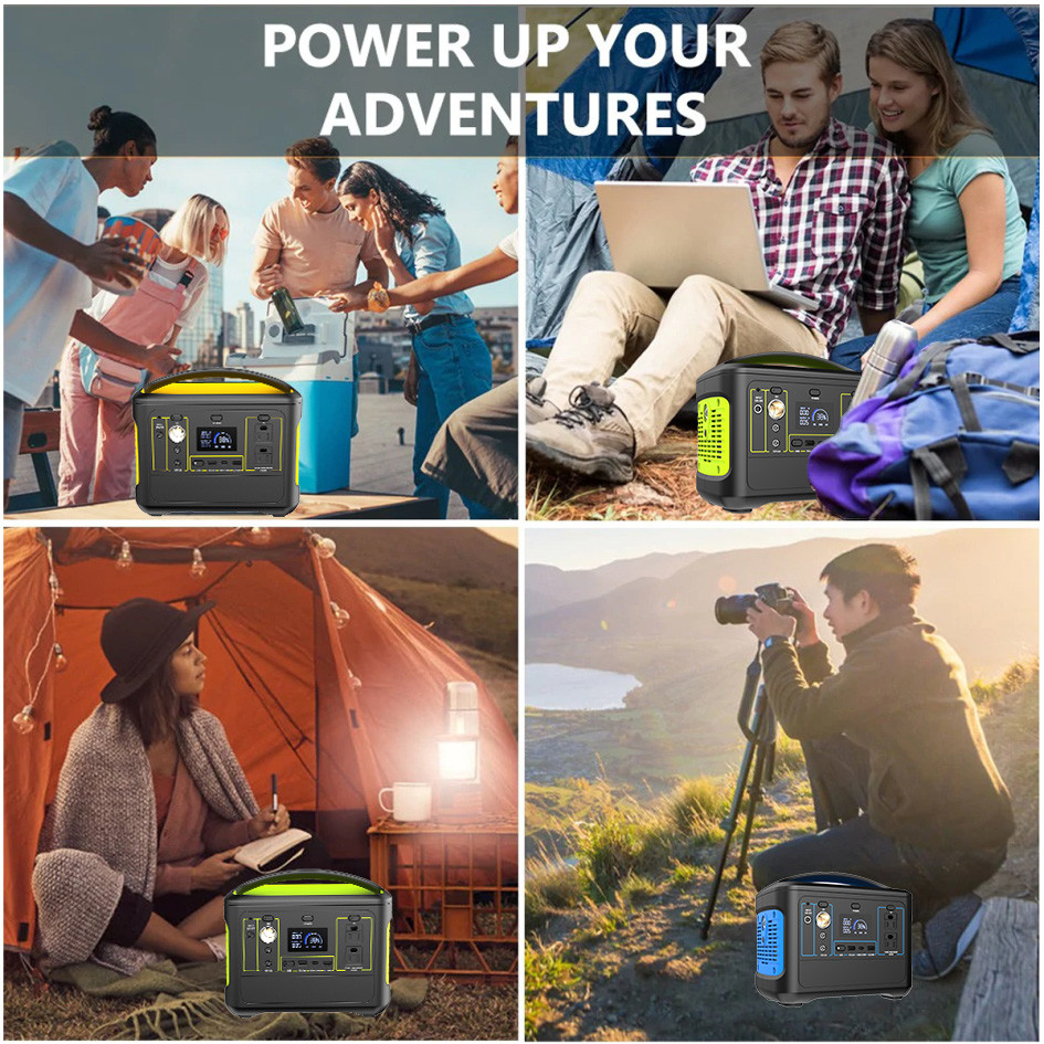 300W 600W 1000W 3000W Portable Solar Power Generator