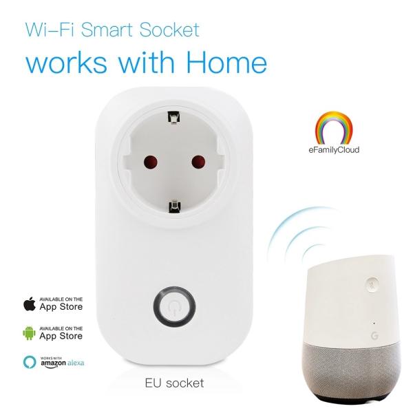 Alexa Wifi Smart Plug Socket Support Smart Configure Net Technology Easy Access Settings