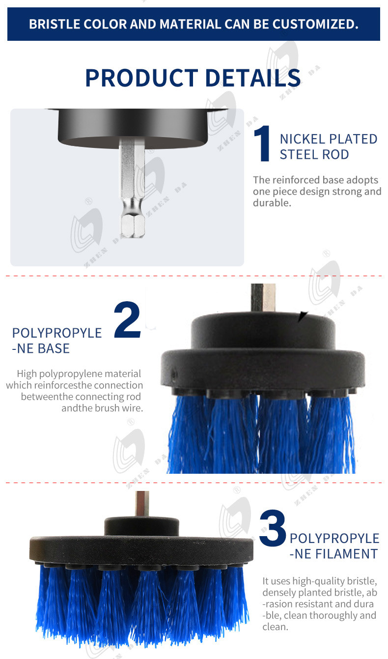 14pcs Drill Cleaning Brush