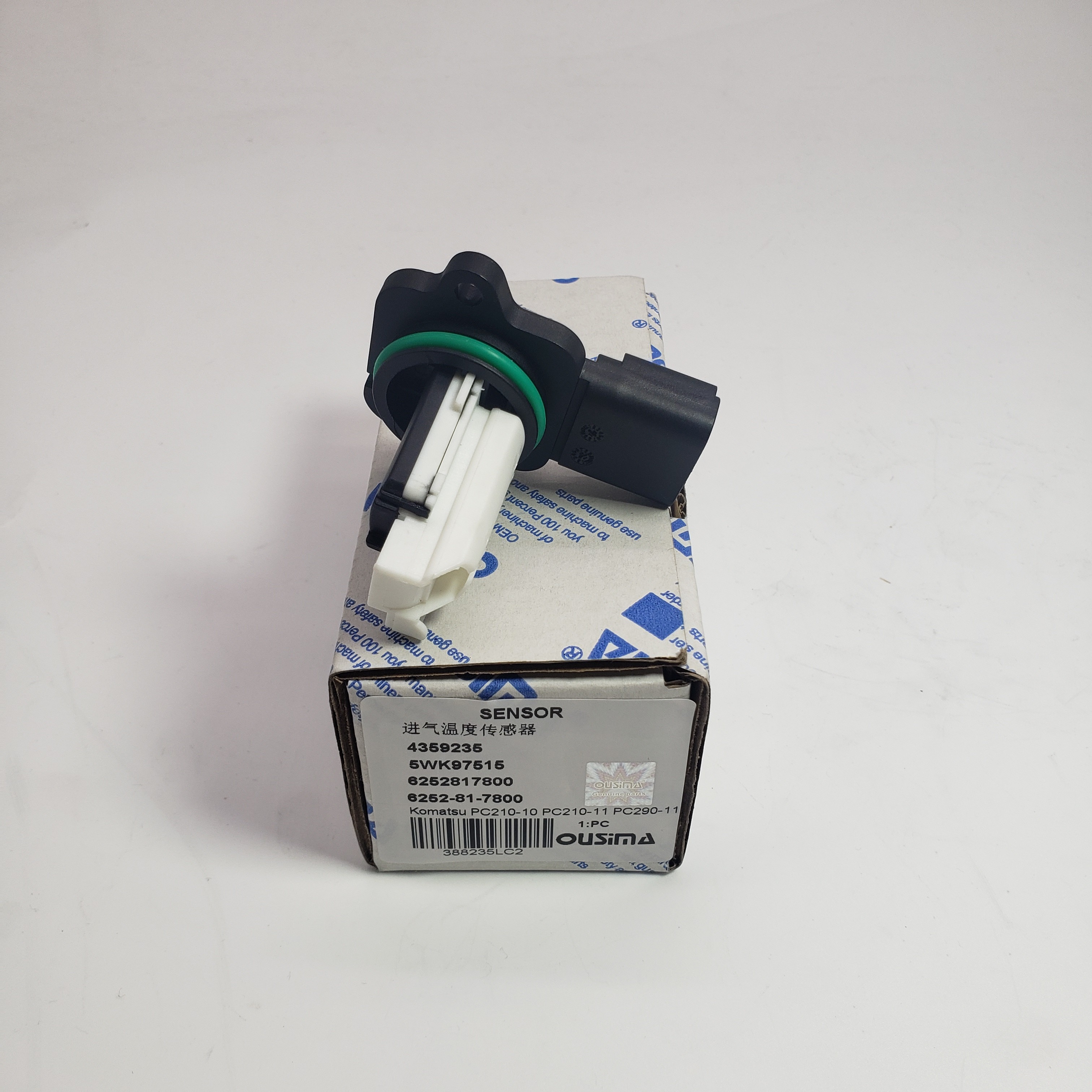 Intake Air Temperature Sensor 4359235/5WK97515/6252817800/6252-81-7800 For Komatsu PC210-10 PC210-11 PC290-11