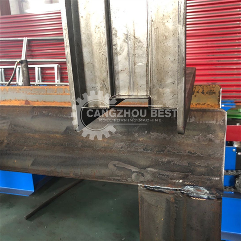 0.8-1.2mm Galvanized Steel Door Frame Roll Forming Machine
