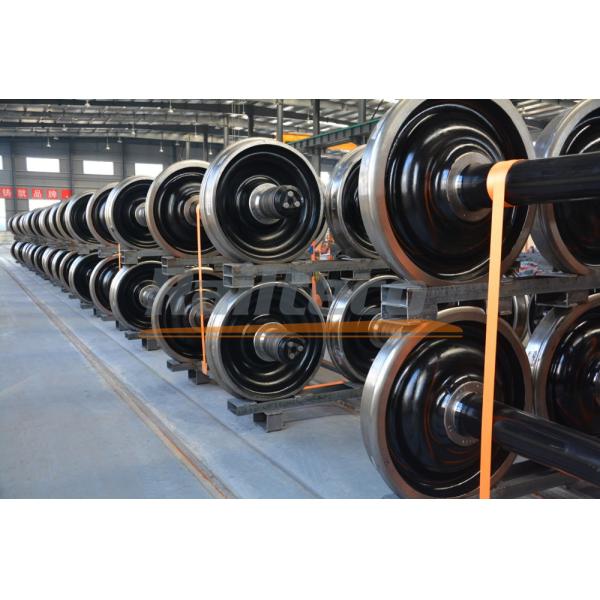 Reliable Strength Railway Wheel Set , Railroad Wheelset International Standard