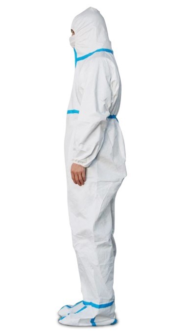 High Performance Waterproof Isolation Gown Disposable Protective Coverall