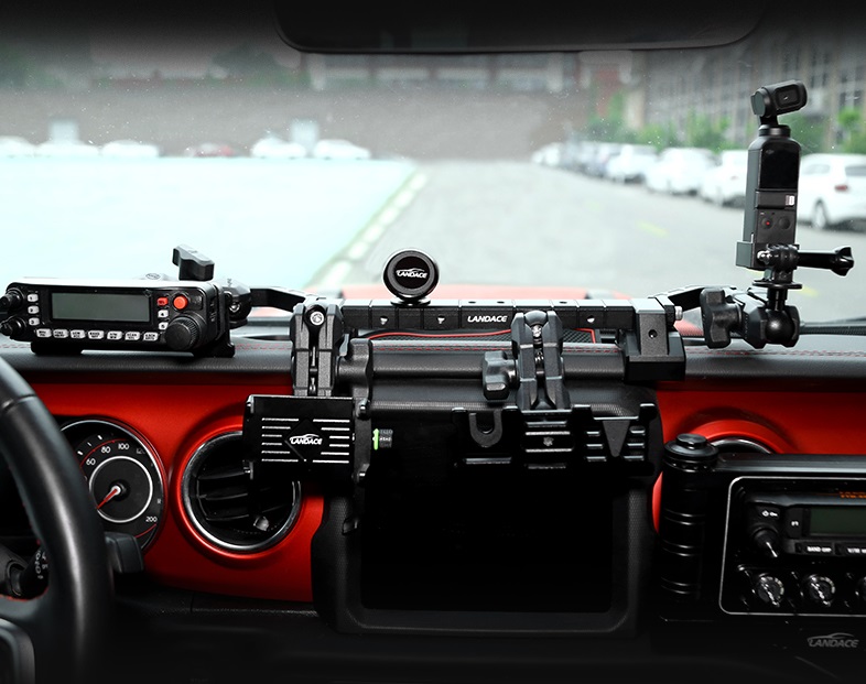 Aluminum Alloy Center Console Support for Multi-Function Car Phone Holder NO Charger