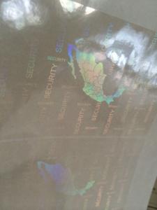 China California id hologram overlay on sale