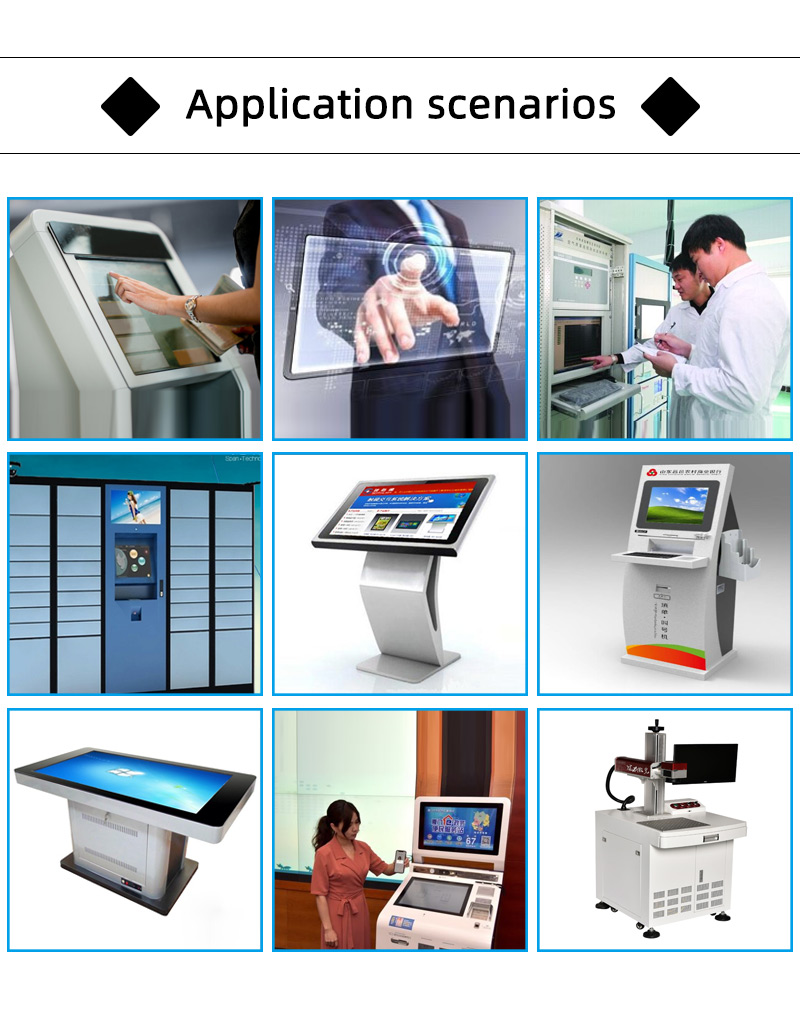 10 Points Infrared Frame 17 Touch Screen Overlay 4:3 Ratio