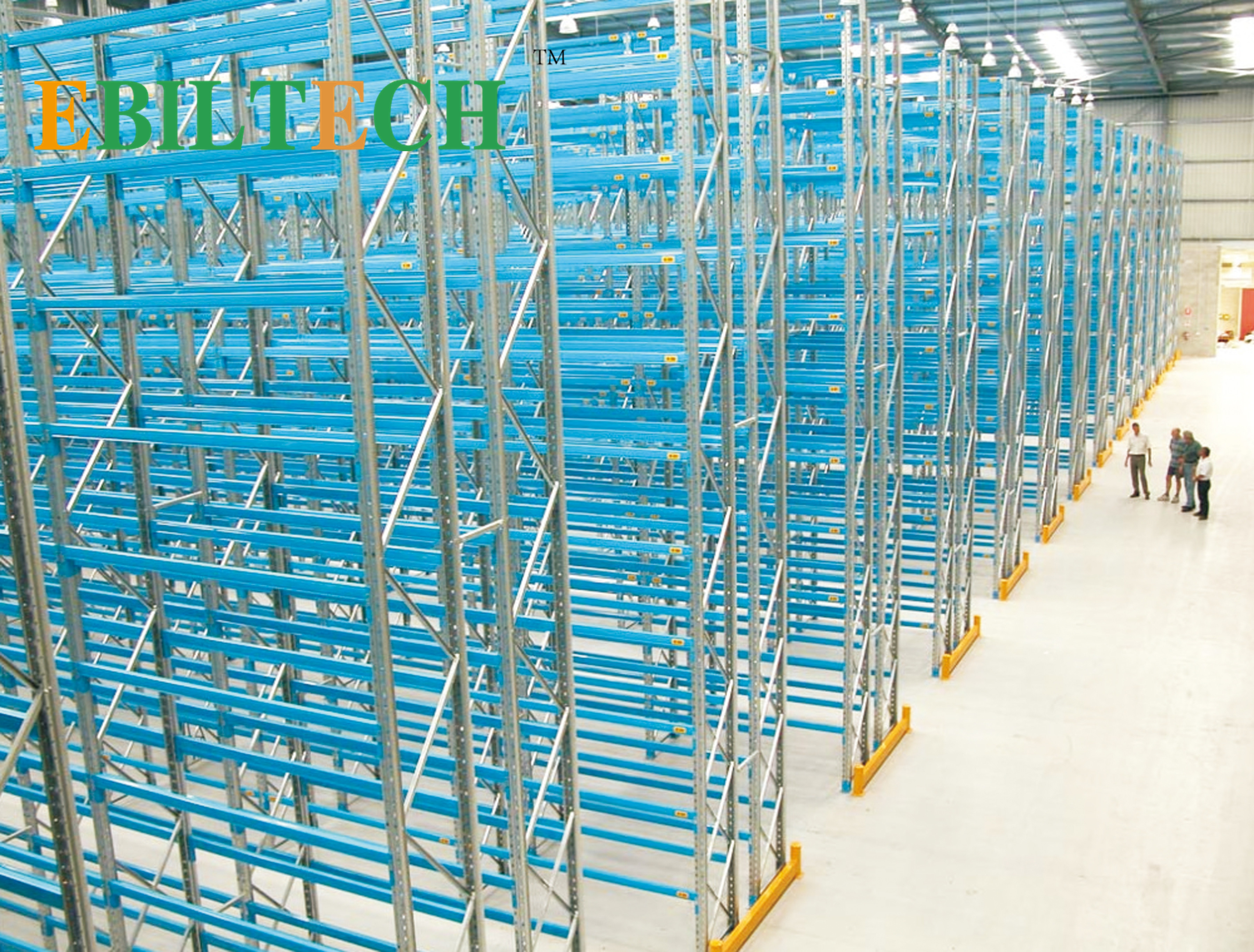 Canister Warehouse Pallet Racking Systems Heavy Duty Q235 Steel Conventional Standard