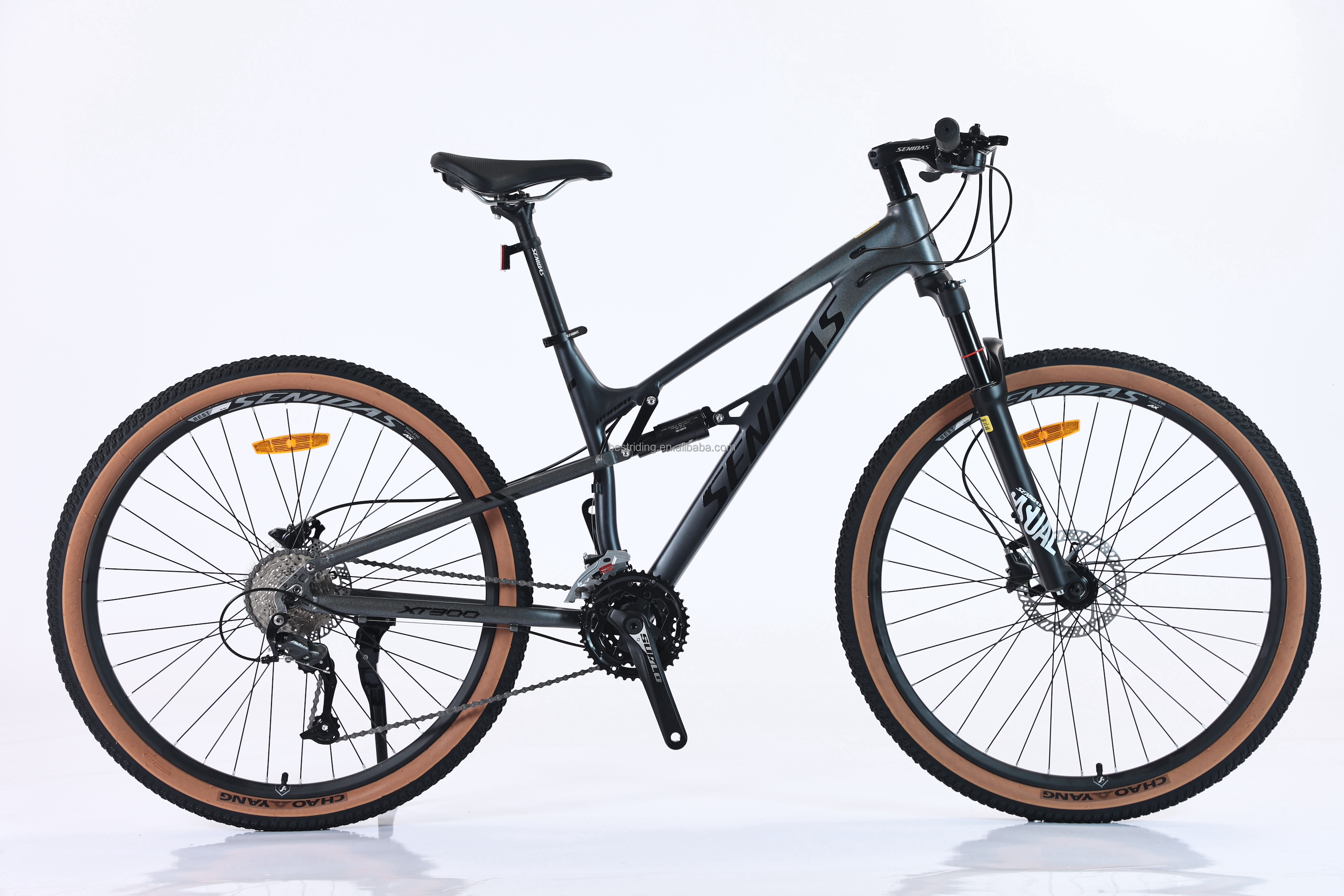 Customizable Dual Suspension 27.5 inches Soft tail Mountain Bike with Aluminum Handlebar