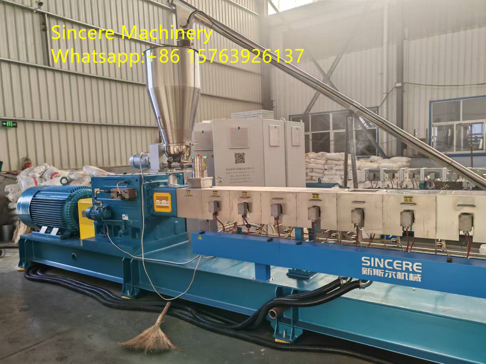 Fully Automatic PP Plastic Pelletizing Machine 37kw