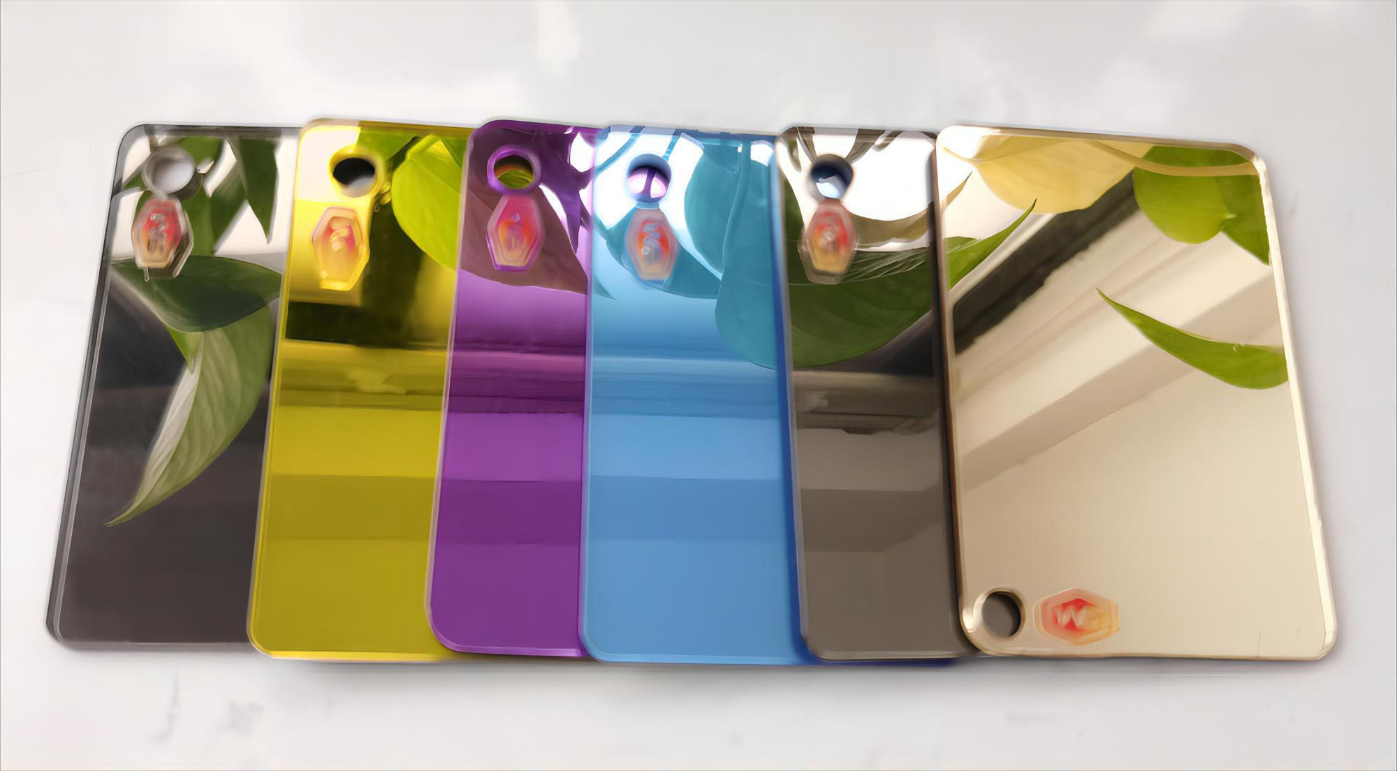 Professional 0.6mm-6mm 100% Virgin Golden Plexiglass Mirror Acrylic Sheet