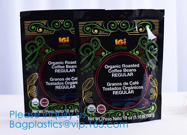 Packaging For Snack, Powder, Dried Food, Seeds, Coffee, Sugar, Spice, Bread, Tea, Herbal, Cereals, Tobacco, Pet Food, Ca