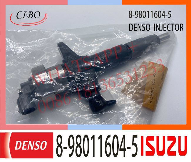 8-98011604-5 DENSO Diesel Engine Fuel Injector 8-98011604-5 095000-6980 8-98119228-3 for denso/isuzu 4JJ1