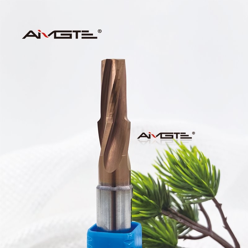 4 Flute TiAlN Coated Carbide Step Reamer Multi Level Hole Sizing Tool for Steel Aluminum Alloys