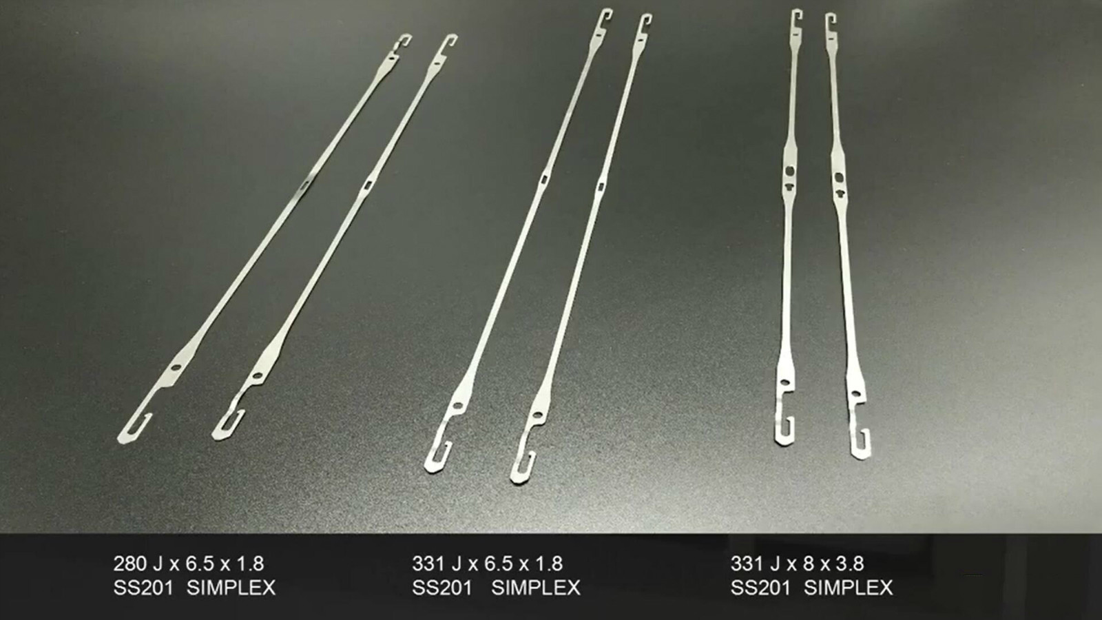 Stainless Steel Wire Heald Heald Wire For Carpet Industry 520MM Dobby Heald