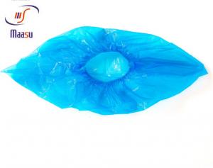 Buy cheap 2.5g Disposable Waterproof Shoe Covers PE CPE Shoe Cover Blue product