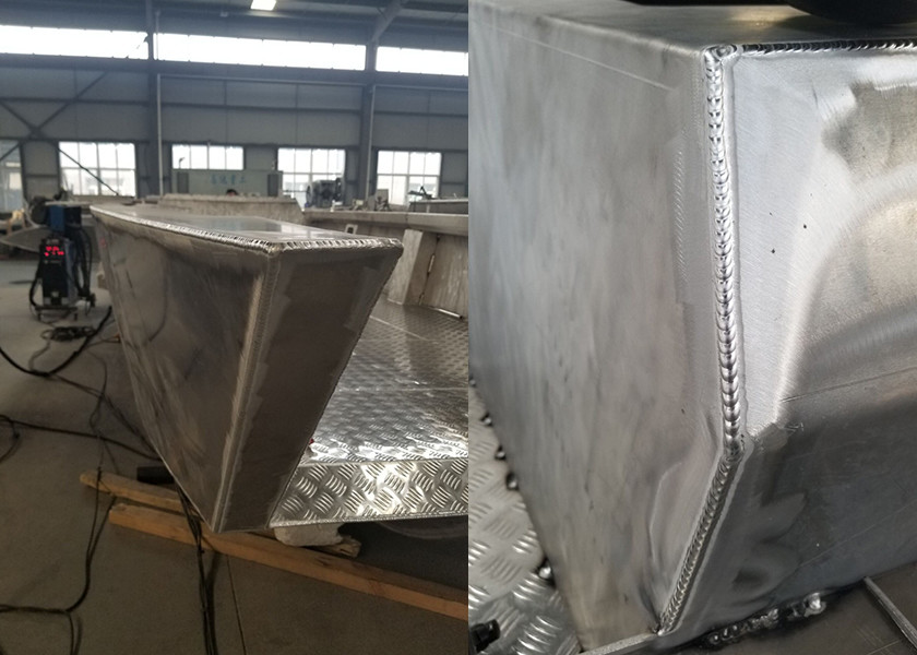 Aluminum Alloy Center Console Fishing Boats All Welded Aluminum Boats CE
