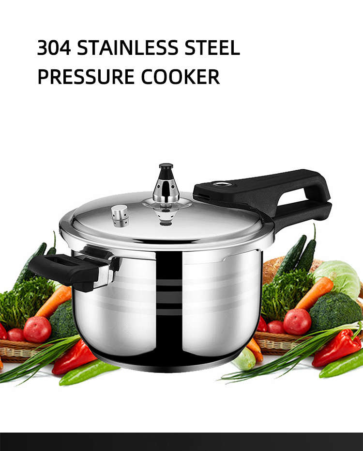 304 Stainless Steel Rice Cooker 18 - 24cm Multifunctional Induction Pressure Cooker