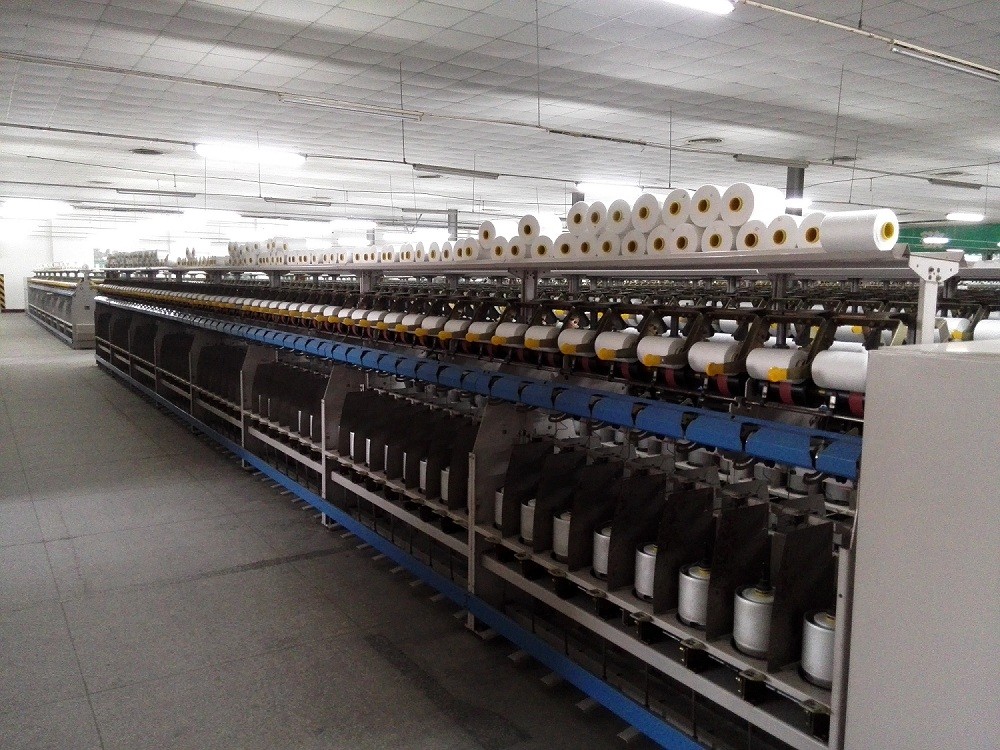 20S/2 Heat Set Polyester Yarn For Producing Raw White Sewing Thread