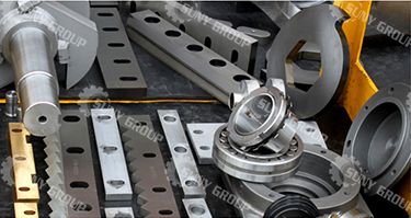 Double Shaft Shredder Metal Crusher Machine For Scrap Metal Processing Facility