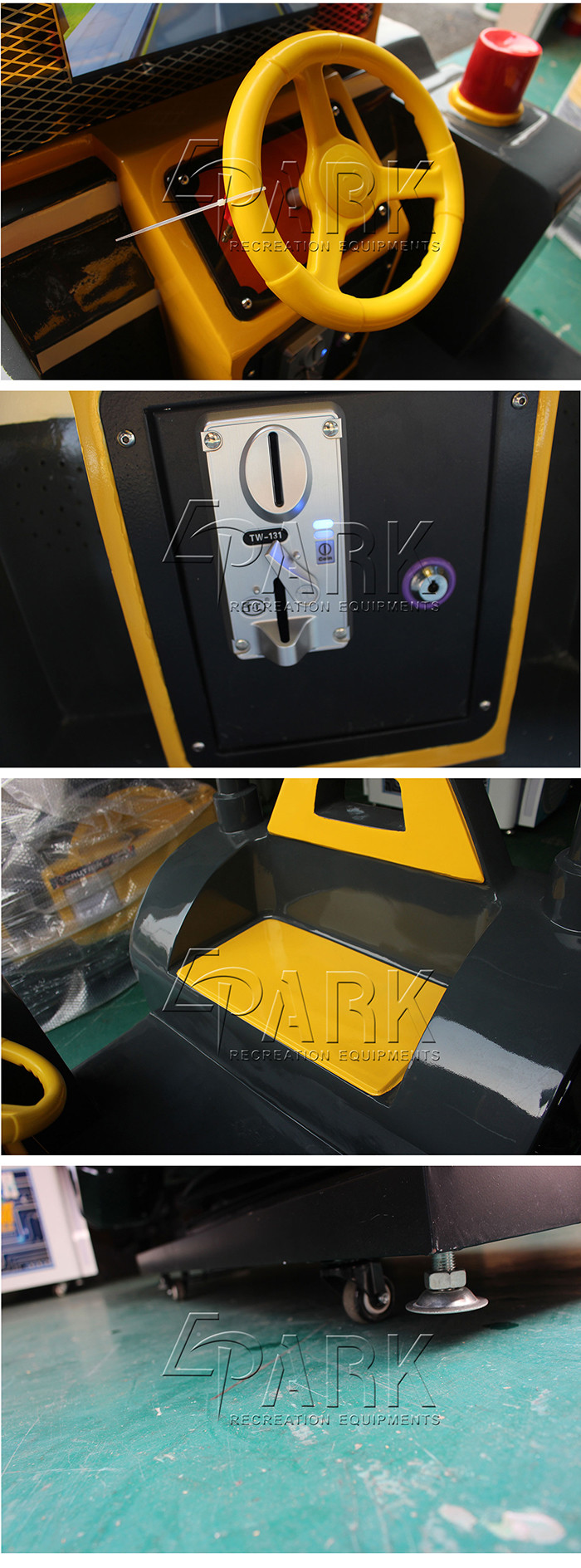 220V Kiddy Ride Machine Unblocked Amusement Swing Ride Car Game