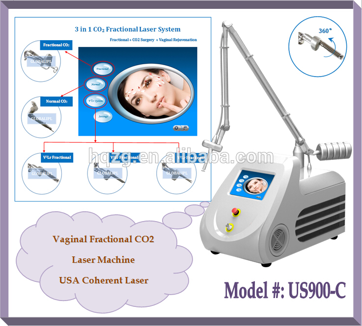 Globalipl 2018 Professional CE Approved Fractional CO2 Laser Acne Treatment Machine/Acne Laser