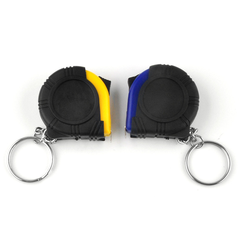 1m 3ft Mini Steel Tape Measure Retractable With Rubber Cover