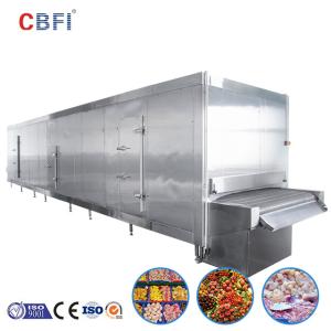Buy cheap 2000kg/h Quick Tunnel Freezer Machine Freezing Food Frozen Fruit Vegetables Seafood product