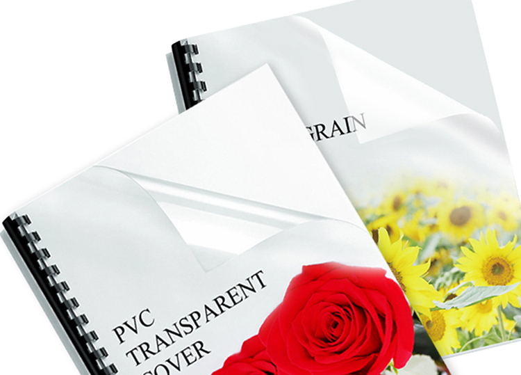 Widely Used Waterproof 200 Micron Spiral Binding Cover Sheets A4