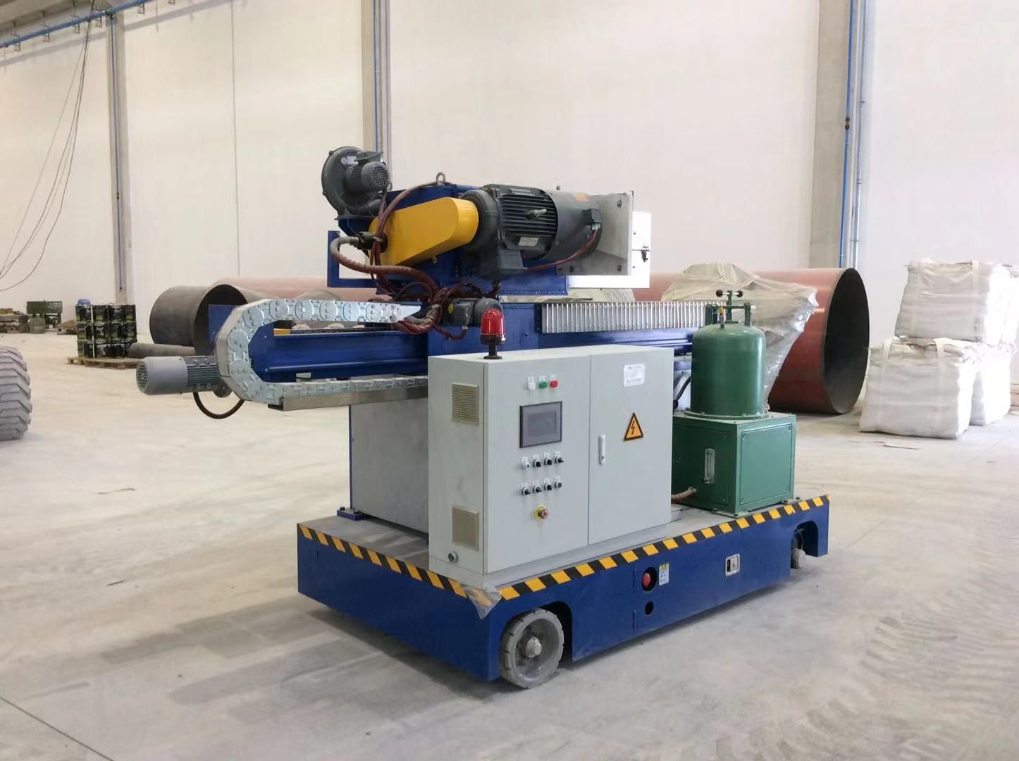 Reduce Temperature Loss Rotary Flux Injector For Crane Lifting And Efficiency