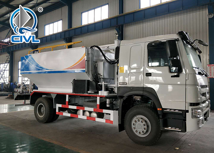 Sinotruk 8T Site mixed granular ANFO Explosive Truck BCLH/BCRH/BCZH Blue