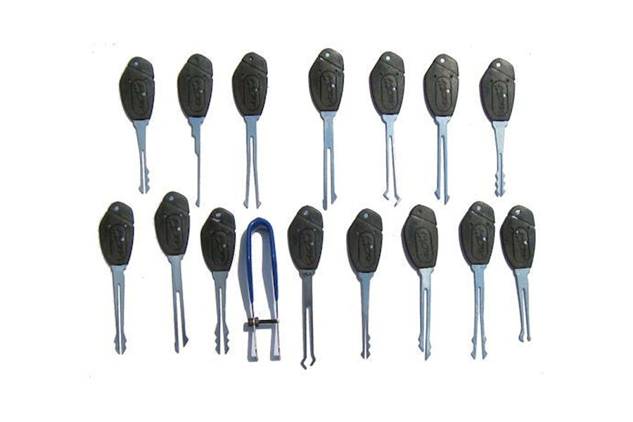 KLOM 10 Pieces Wafer Rake Pick Set