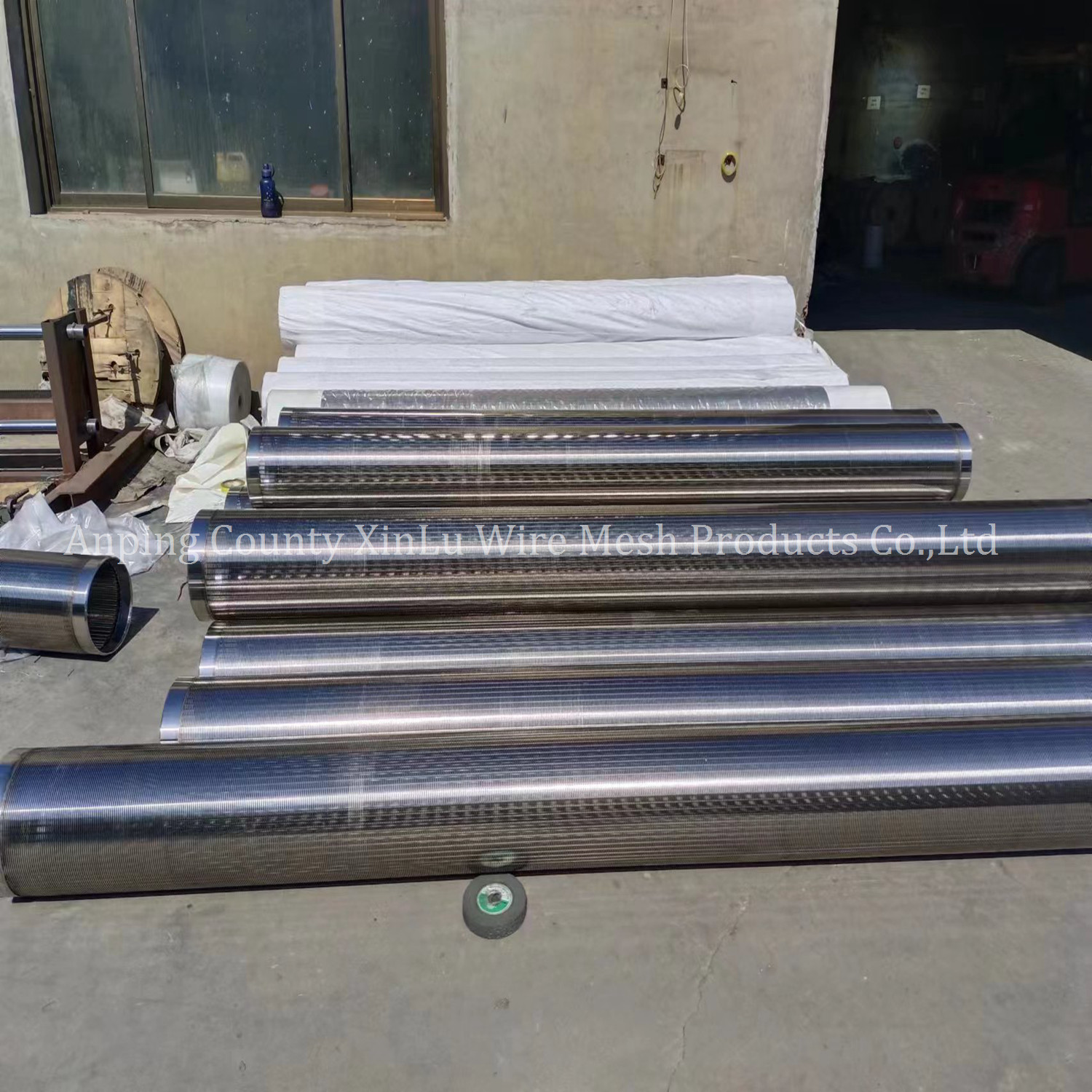 Profile Wire Continuous Slot Screen with API Thread or Welding Rings