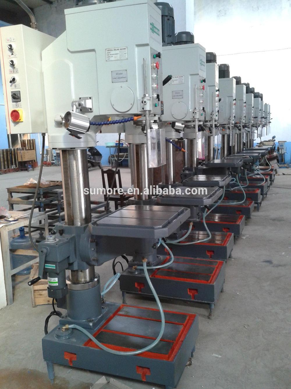 cheap 40mm heavy duty industrial radial drilling machine