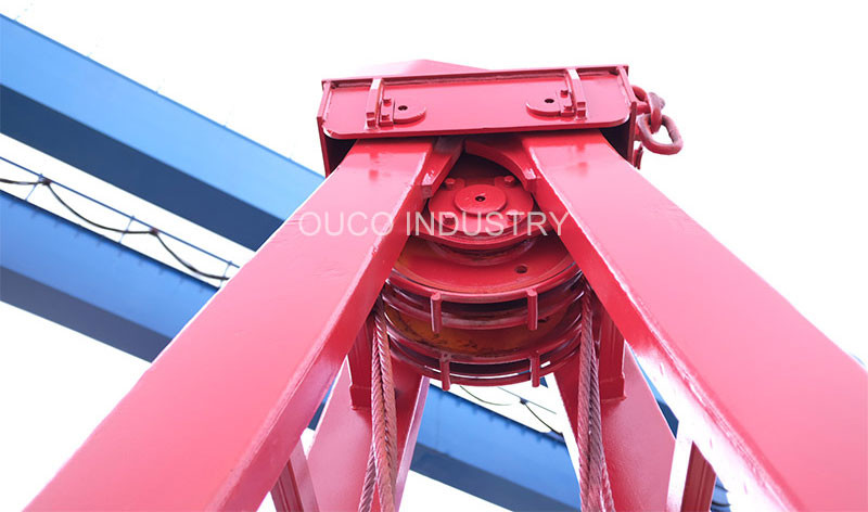 Lifting Bulk 25t Ouco Crane Grab Bucket 2 Peels Clamshell Mechanical