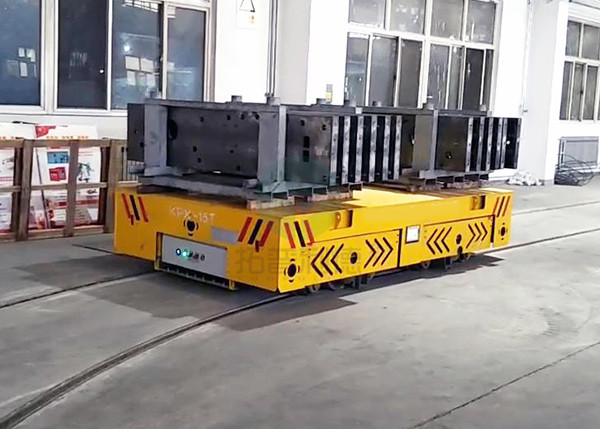 Custom Heavy Duty Dies Molds Transporter For Factory Material Handling With Electric Powered