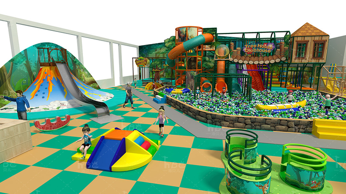 Indoor Playground With Balls , Inside Play Zone Equipment