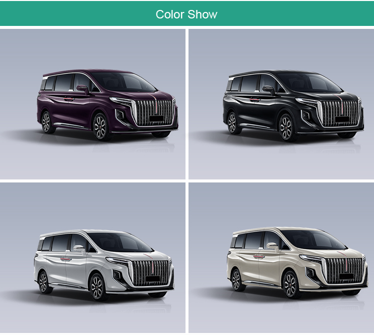 2023 Hongqi HQ9 5-door 7-seat Max Speed 200km/h Petrol Car with L2 Aided Driving and Multi-link Rear Suspension