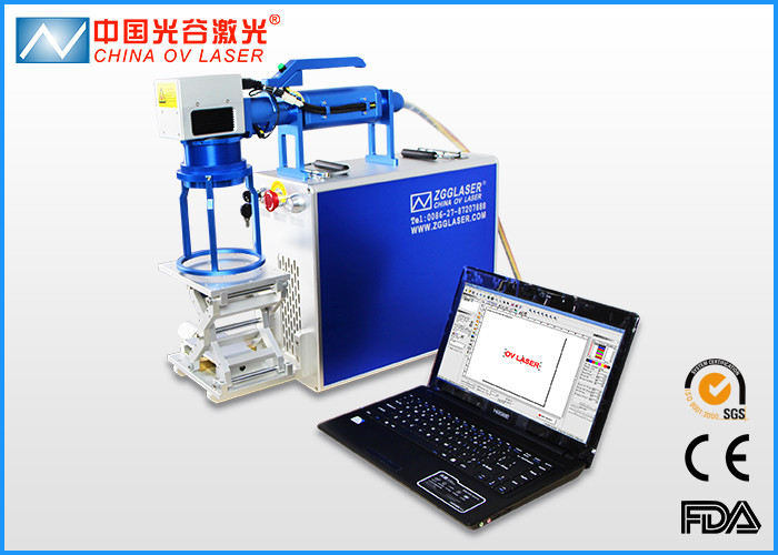Stainless steel Fiber Laser Marking Machine Aluminum Metal Sheet Brand Logo