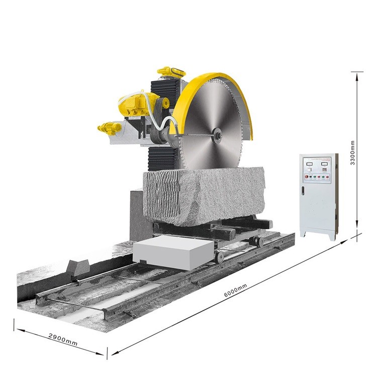 Single Blade Block Cutting Machine