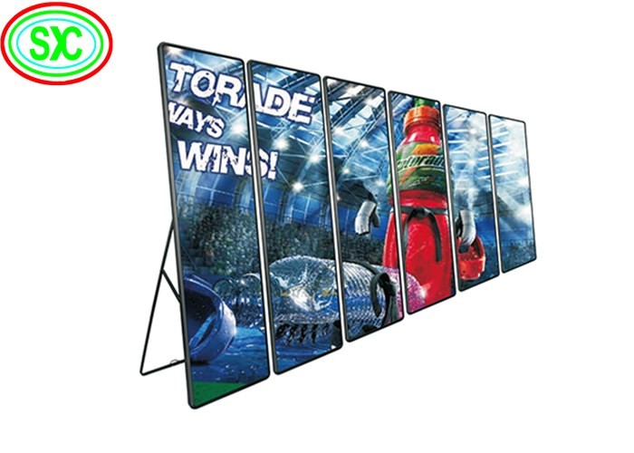960*320 Module Resolution LED Poster Display powered by SMD2121 Led Chips and 1R1G1B Color Configuration