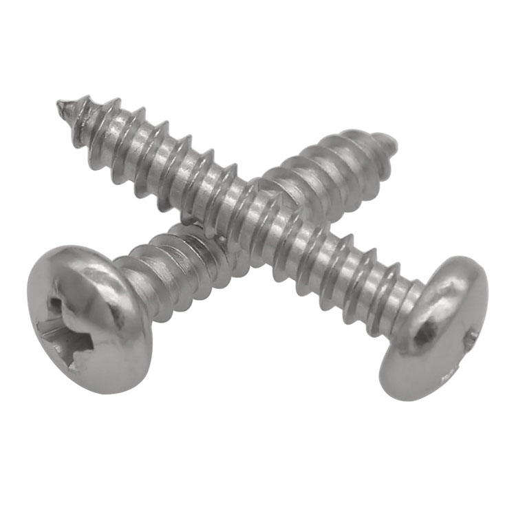 DIN 7981 Round Head Wood Screws Cross Recessed Pan Head Tapping Screws