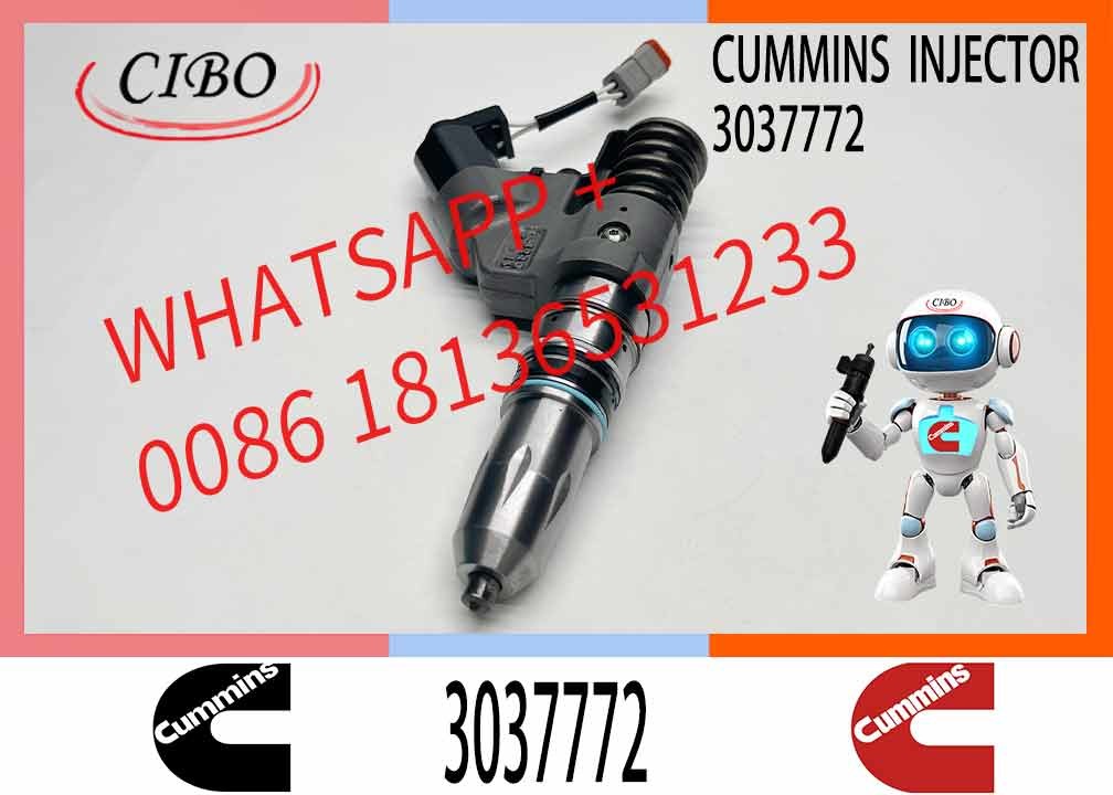 Engineering Machinery M11 Truck Engine System Accessories 3037772 Diesel Fuel Injector