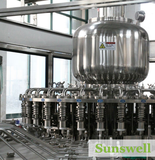 Stainless Steel Tea Filling Machine , Semi-Automatic Liquid Filling Line