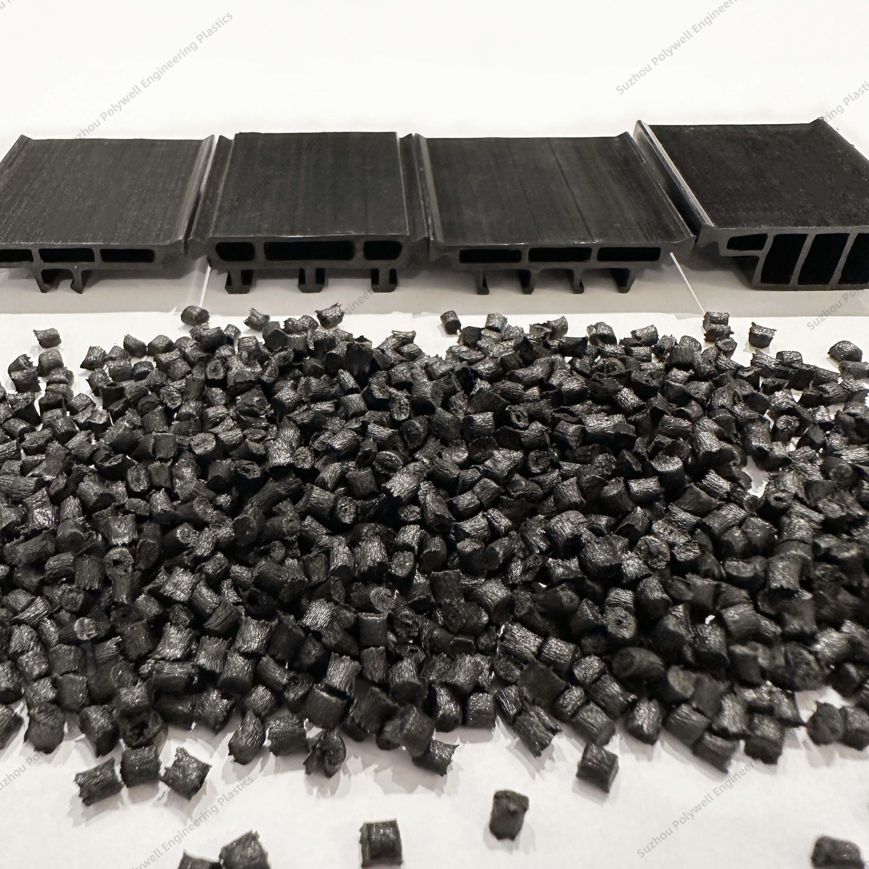 High Thoughned Nylon PA66 GF25 Glass Fiber Reinforced Plastic Granules for Heat Insulation Profile