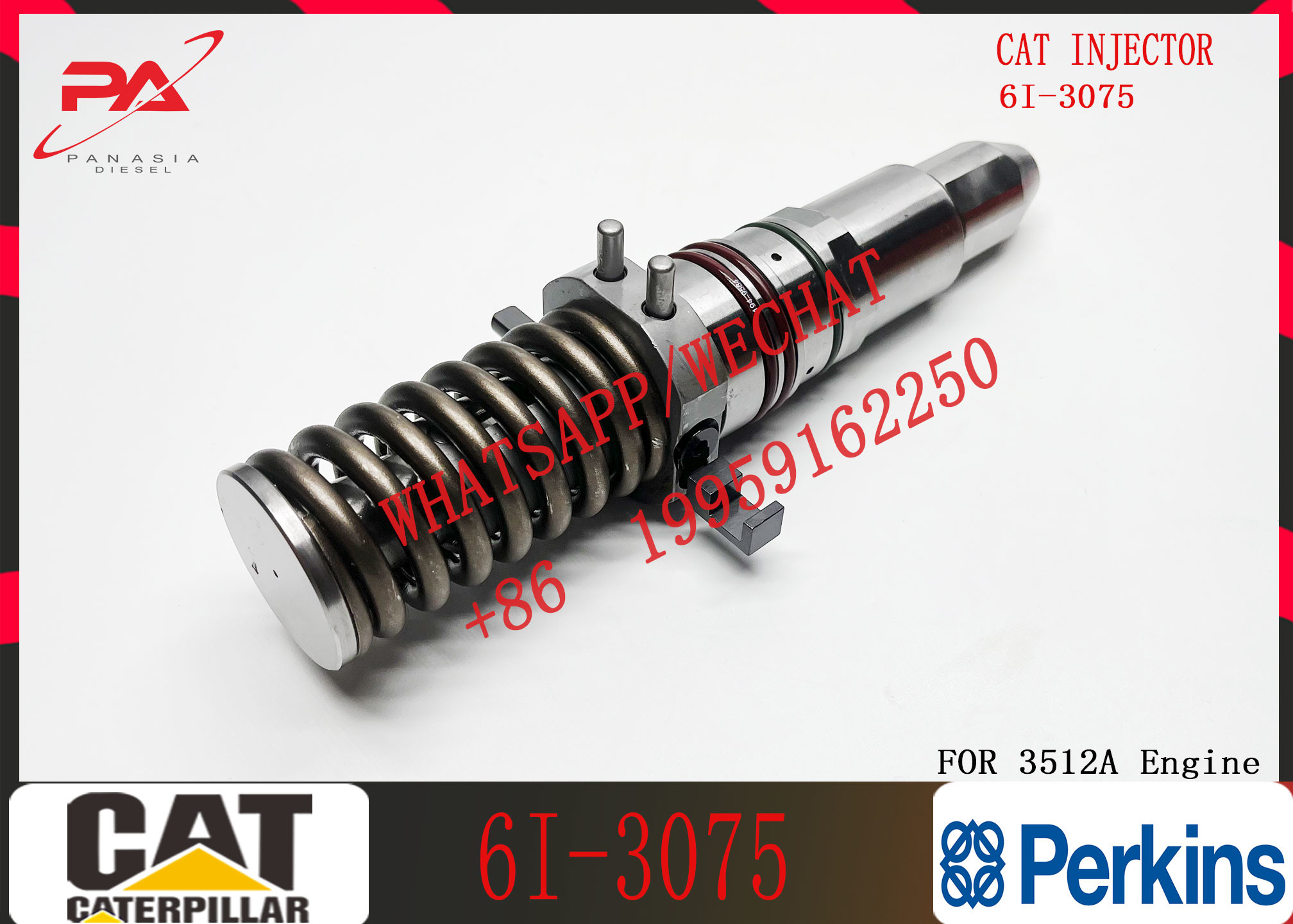 Common Rail Injector Assy 4P-9076 4P-9077 7E-3383 7C-0345 7C-4175 OR-3051 7E-9983 9Y-4544 0R-3883 0R-0906 6I-3075