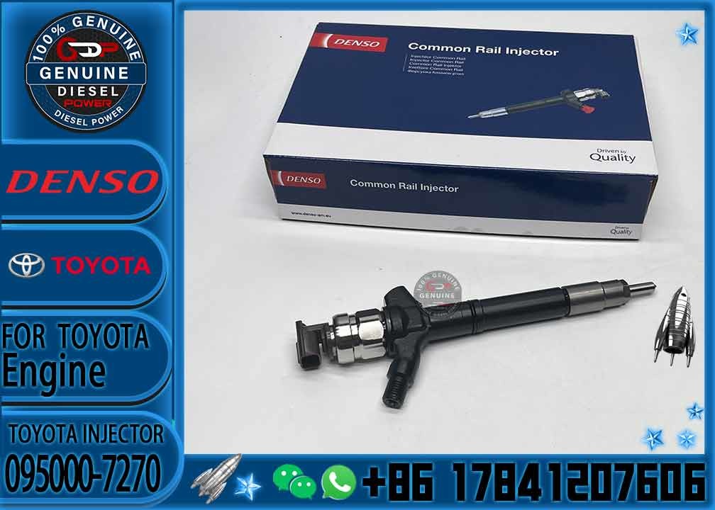 High Pressure Diesel Parts Nozzle 095000-7270 Common Rail Injector 095000 7270 0950007270 For Toyota