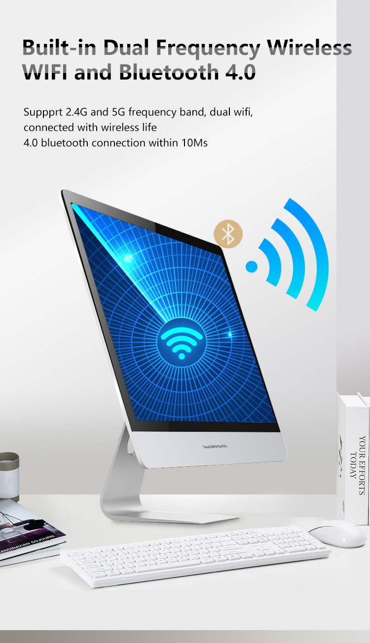 School/Company 27 inch All-in-One Desktop with IntelHD Graphics2450 and 2.50GHz Processor