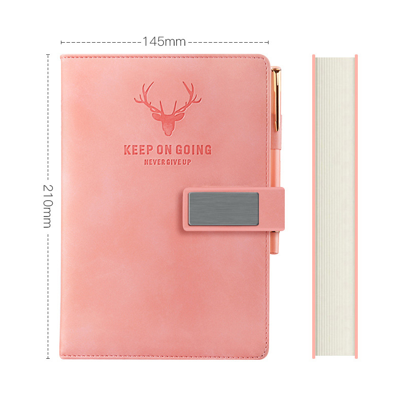 Personalized Custom Logo Pu Leather A5 Size Notebook Cover Custom Color and Promotion